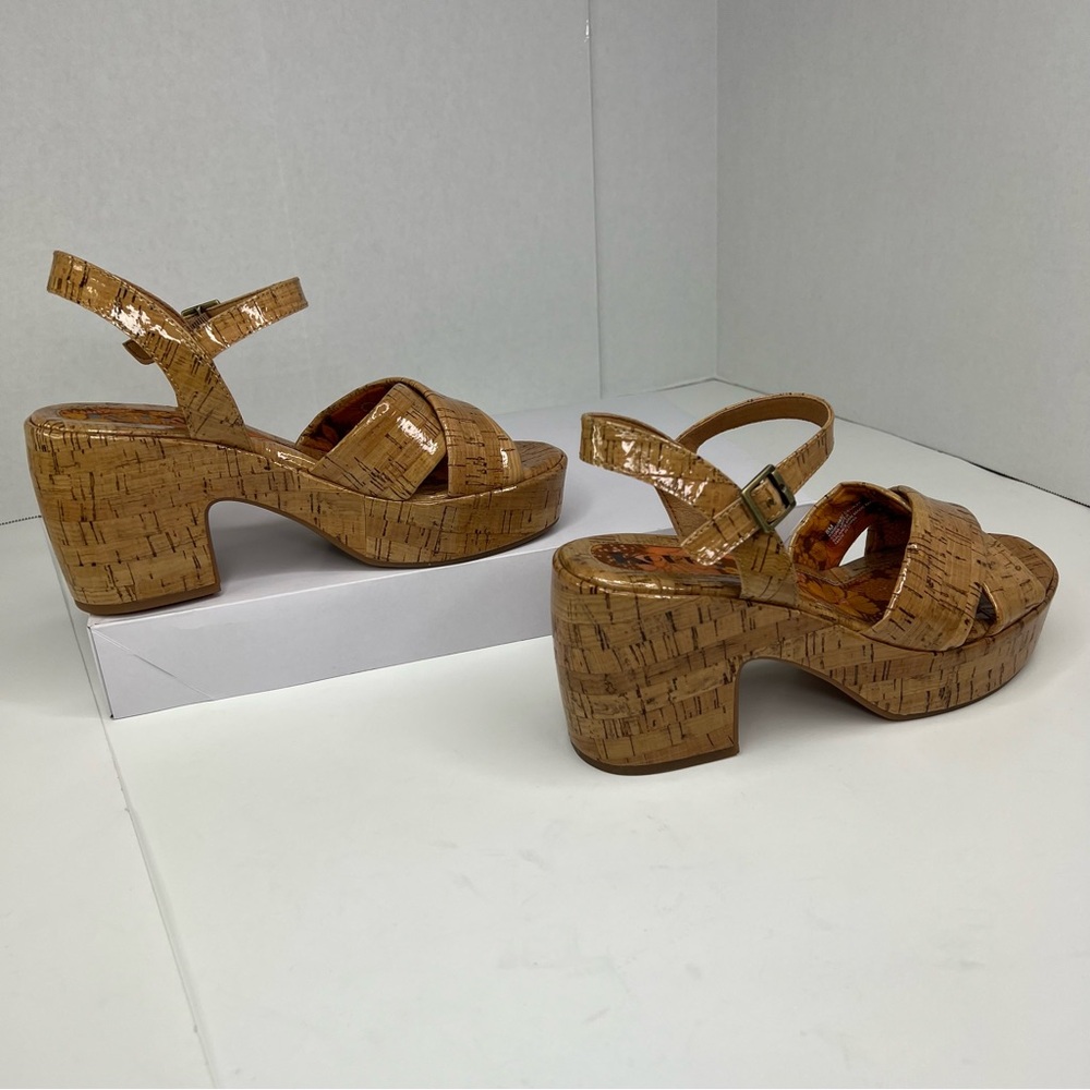 Kork-Ease Korks Calda Sandal Platform Chunky Slingback - Picture 5 of 13